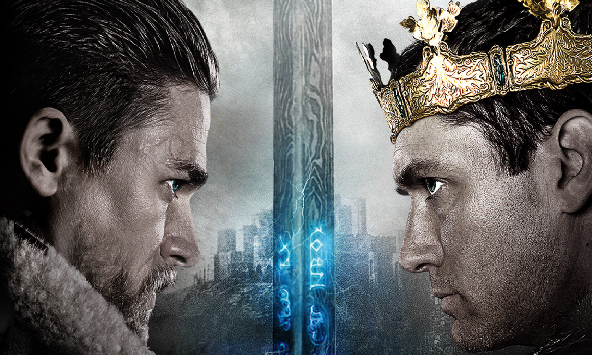 Charlie Hunnam and Jude law star in Warner Bros.' King Arthur: Legend of the Sword