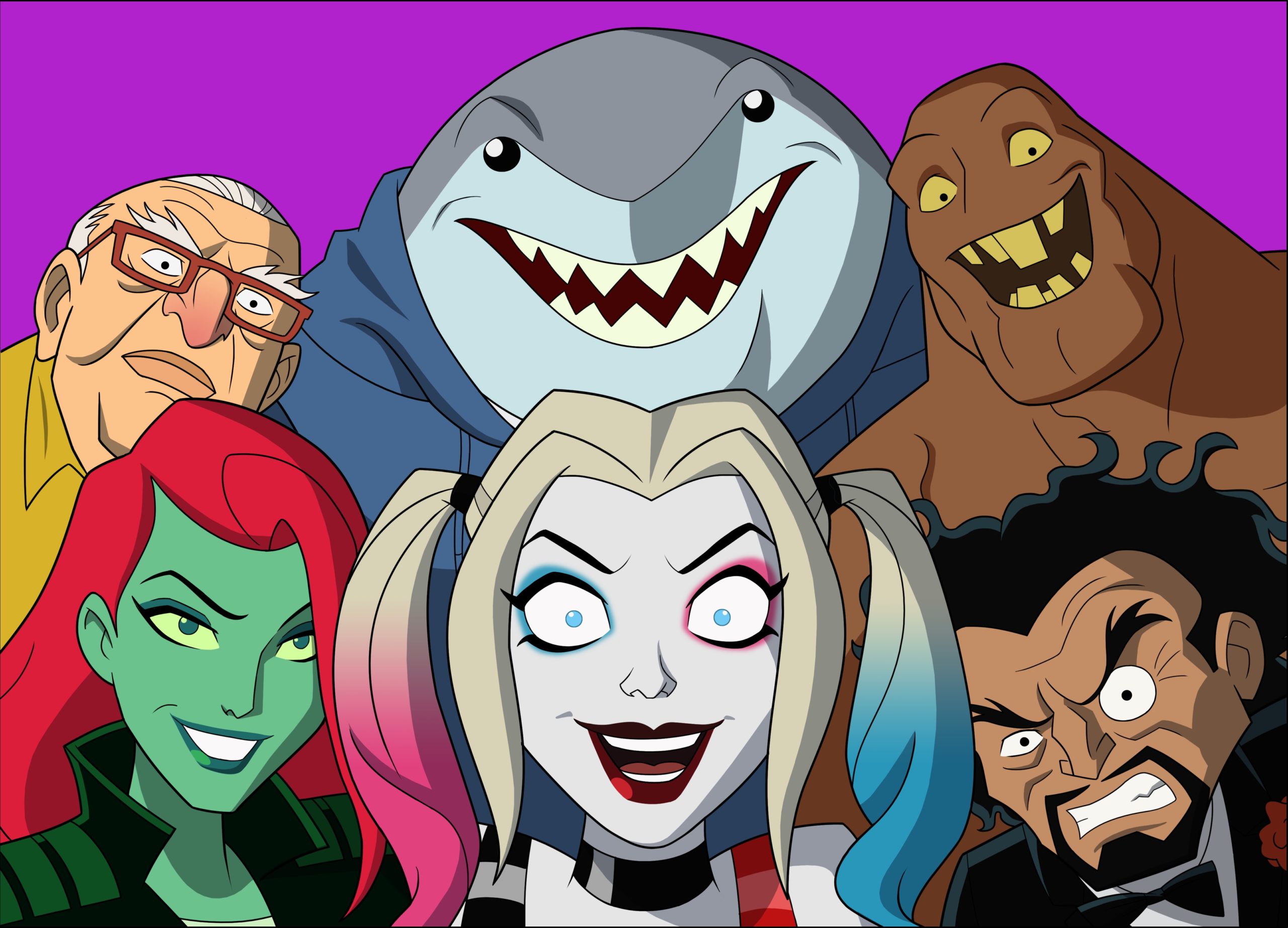 Harley Quinn and crew