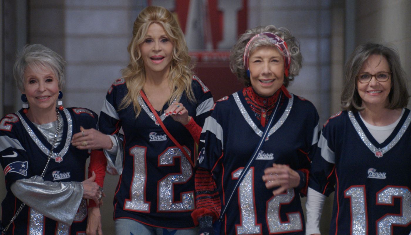 Rita Moreno, Jane Fonda, Lily Tomlin, and Sally Field star in 80 For Brady.